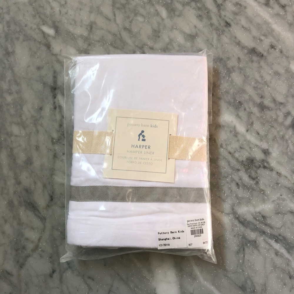 💕Pottery Barn Harper Sabrina Hamper Liner